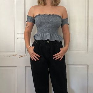 urban outfitters off the shoulder top